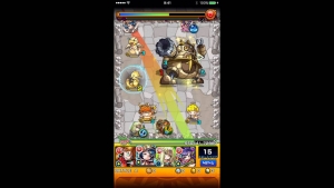 爆裂！ローリングサンダー イエローカードの道　アスカ&改2号機×桜DK【モンスト】※スピクリ