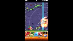 木の試練 ボーナスステージ　レッドリドラDK【初心者のモンスト#8】